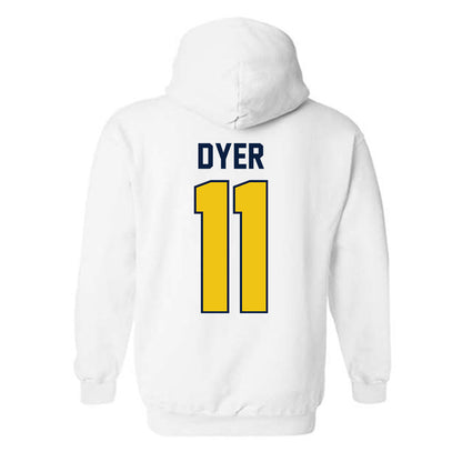 Michigan - NCAA Women's Lacrosse : Kaylee Dyer - Classic Shersey Hooded Sweatshirt-1