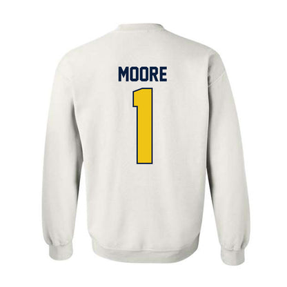 Michigan - NCAA Football : Rod Moore - Classic Shersey Crewneck Sweatshirt-1