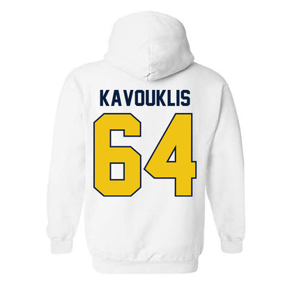 Michigan - NCAA Football : James Kavouklis - Classic Shersey Hooded Sweatshirt-1