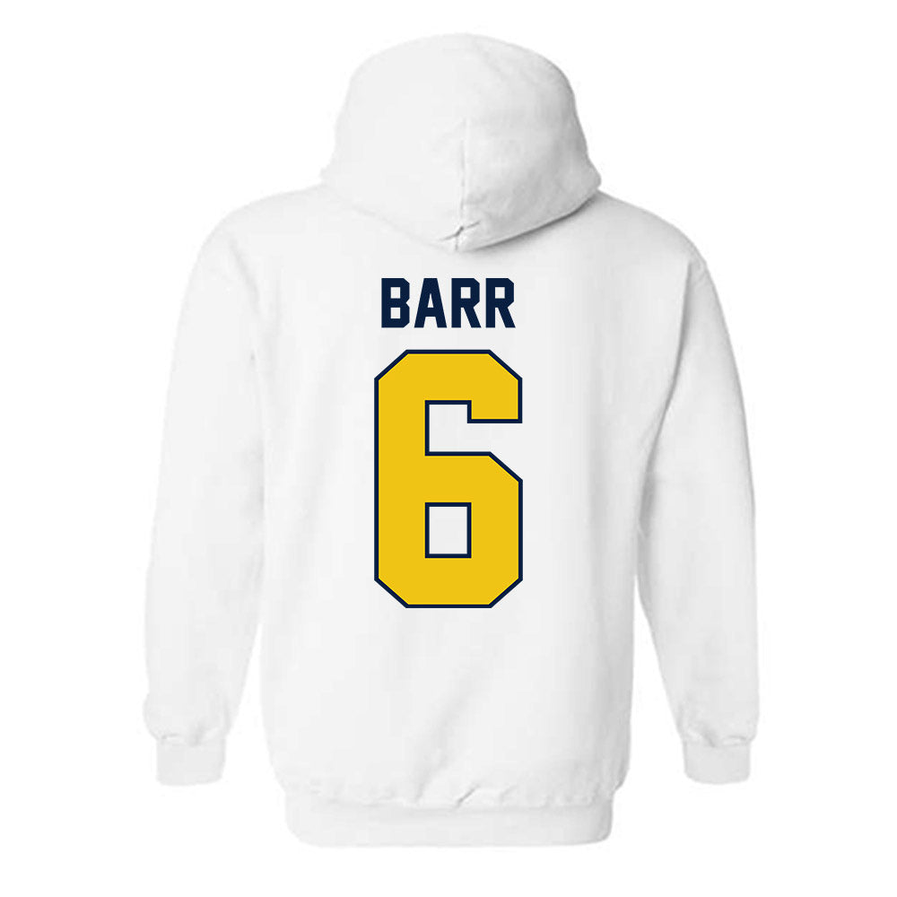Michigan - NCAA Baseball : Kurt Barr - Classic Shersey Hooded Sweatshirt-2