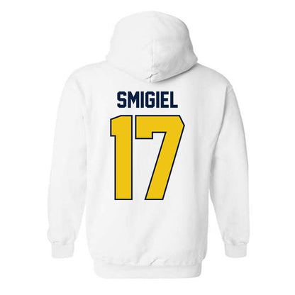 Michigan - NCAA Football : Brady Smigiel - Classic Shersey Hooded Sweatshirt-2