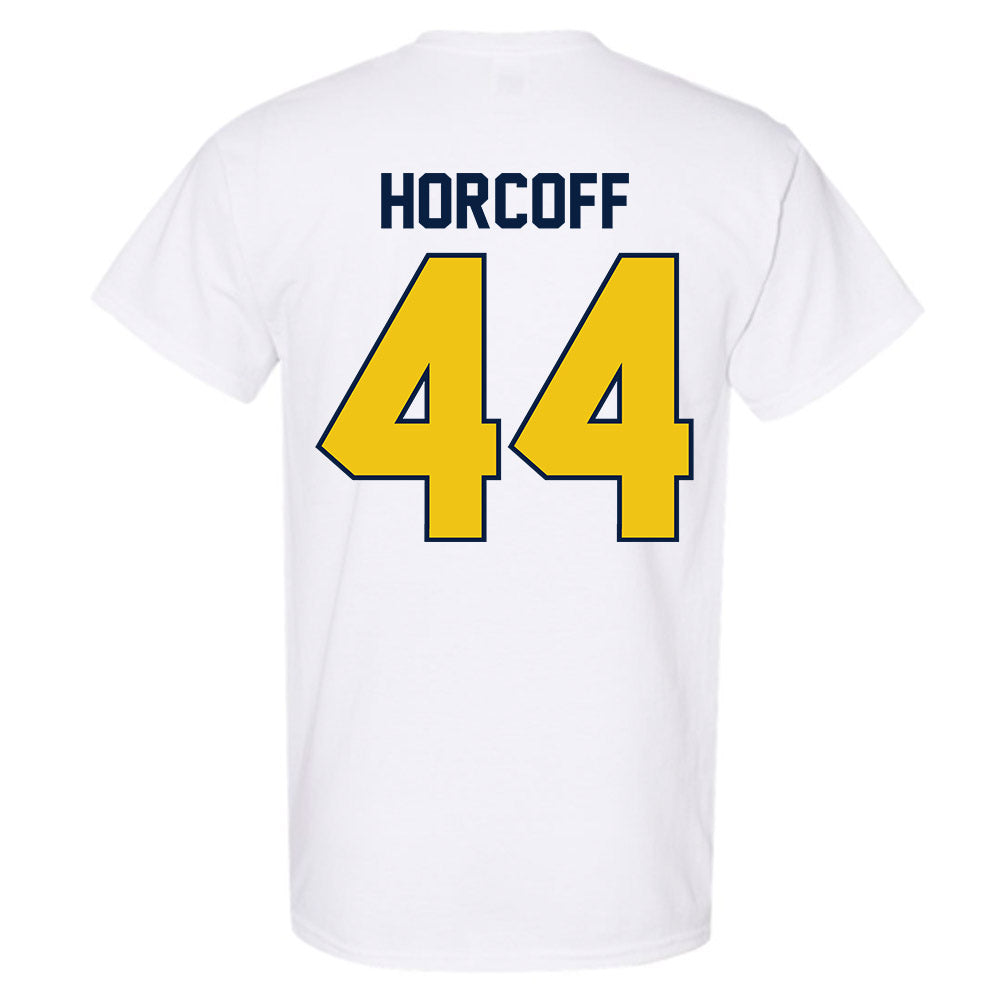 Michigan - NCAA Men's Ice Hockey : Will Horcoff - Classic Shersey T-Shirt-1