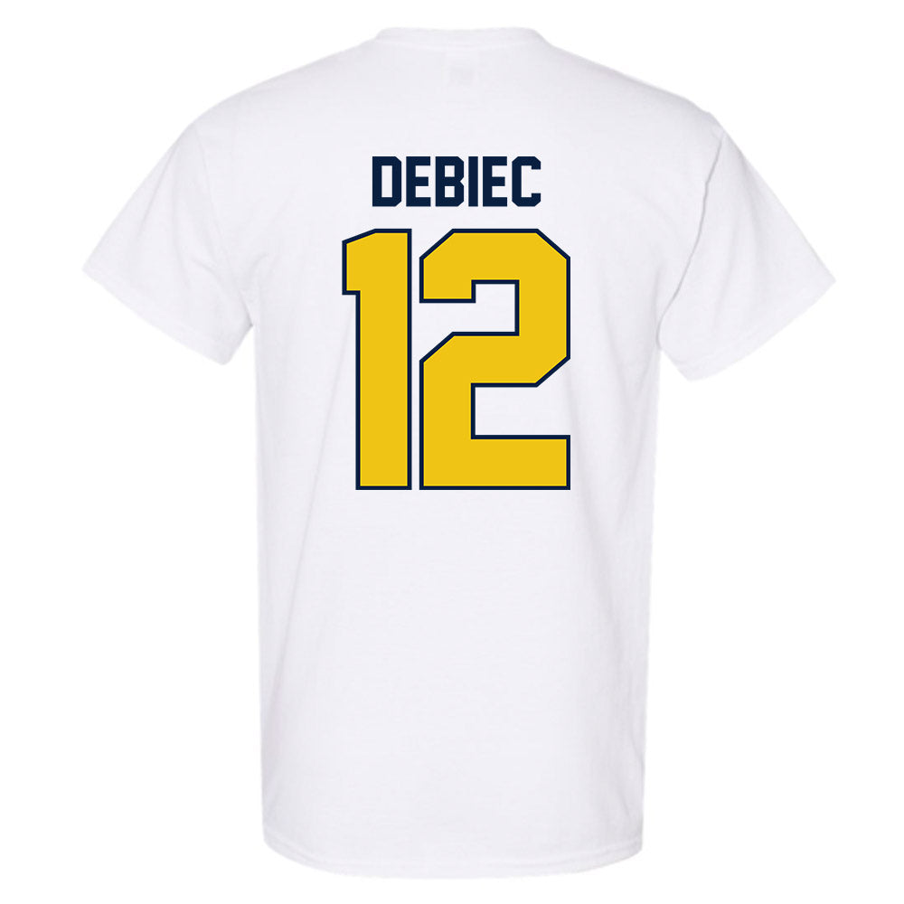 Michigan - NCAA Baseball : Max Debiec - Classic Shersey T-Shirt-2