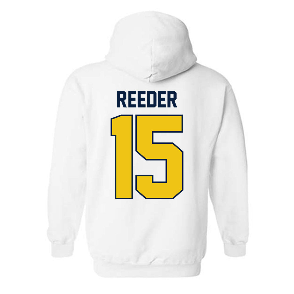 Michigan - NCAA Football : Aden Reeder - Classic Shersey Hooded Sweatshirt-2