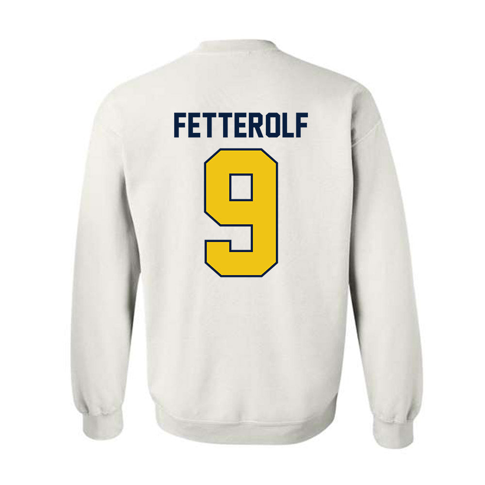 Michigan - NCAA Women's Lacrosse : Jane Fetterolf - Classic Shersey Crewneck Sweatshirt-1