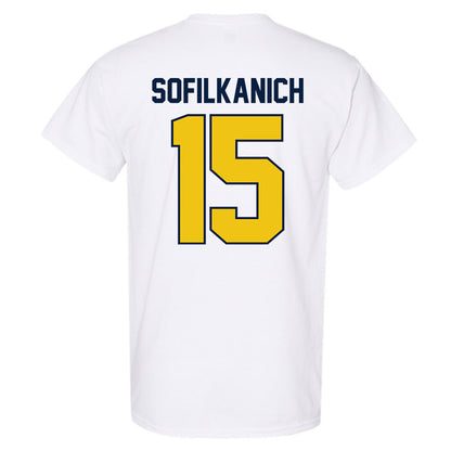 Michigan - NCAA Women's Basketball : Ashley Sofilkanich - Classic Shersey T-Shirt-1