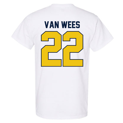 Michigan - NCAA Women's Lacrosse : Truus van Wees - Classic Shersey T-Shirt-1