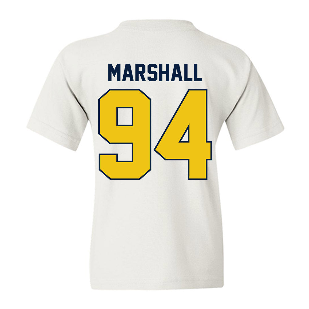 Michigan - NCAA Football : Nate Marshall - Classic Shersey Youth T-Shirt-2