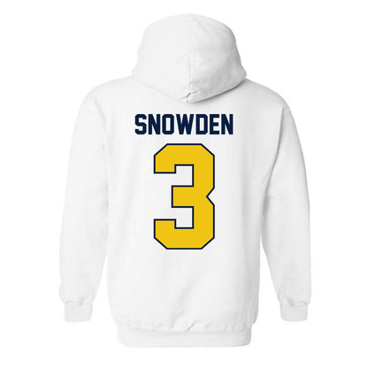 Michigan - NCAA Football : Smith Snowden - Classic Shersey Hooded Sweatshirt-2
