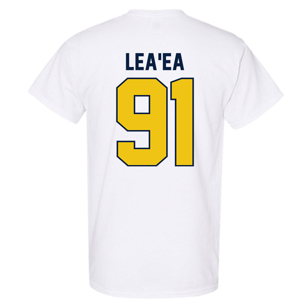 Michigan - NCAA Football : Jonah Lea'ea - Classic Shersey T-Shirt-2