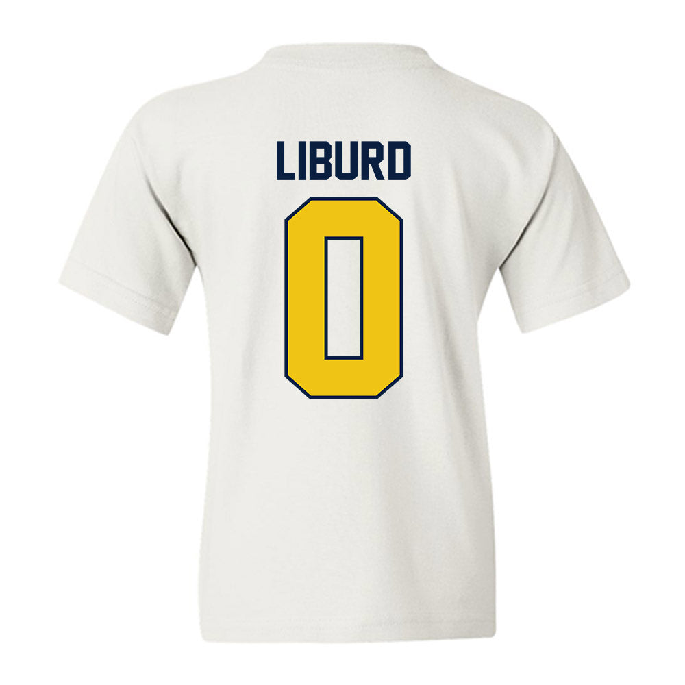 Michigan - NCAA Men's Basketball : Ricky Liburd - Classic Shersey Youth T-Shirt-2