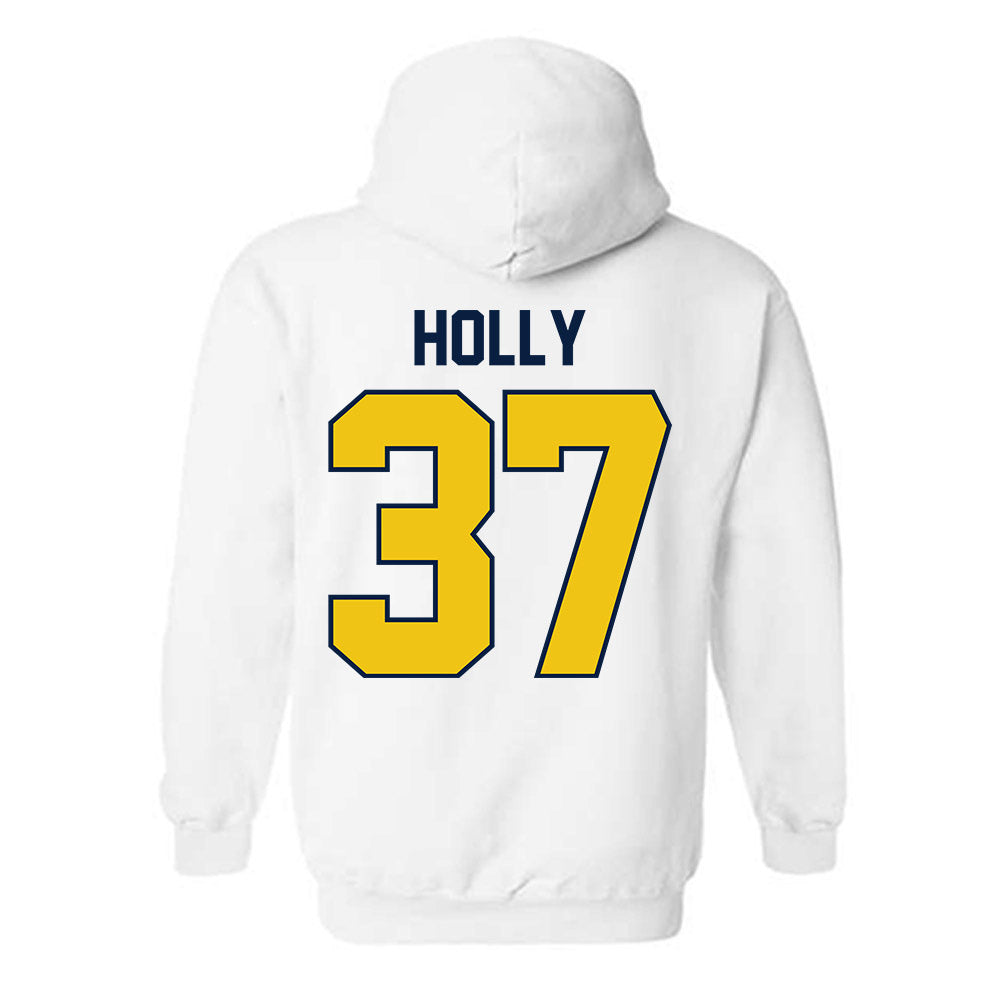 Michigan - NCAA Football : Julius Holly - Classic Shersey Hooded Sweatshirt-1