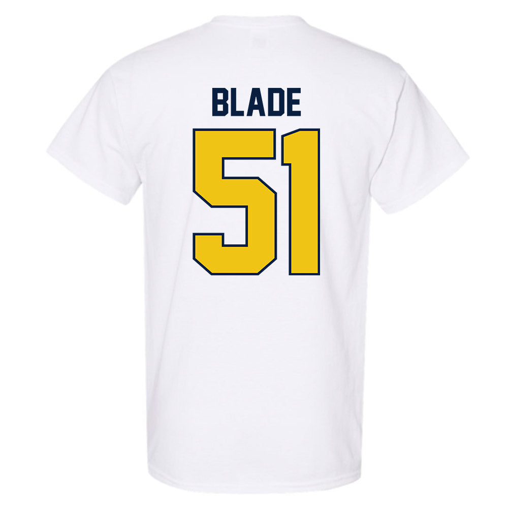 Michigan - NCAA Football : McHale Blade - Classic Shersey T-Shirt-2