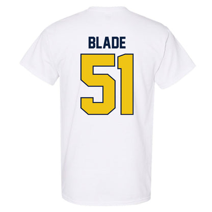 Michigan - NCAA Football : McHale Blade - Classic Shersey T-Shirt-2