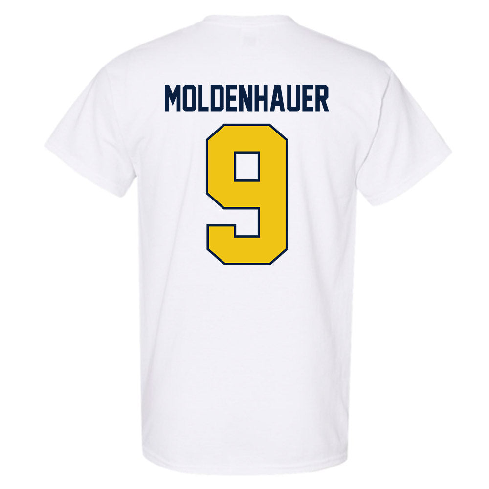 Michigan - NCAA Men's Ice Hockey : Nick Moldenhauer - Classic Shersey T-Shirt-1