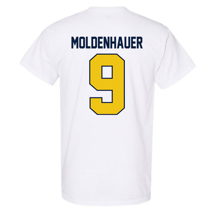 Michigan - NCAA Men's Ice Hockey : Nick Moldenhauer - Classic Shersey T-Shirt-1