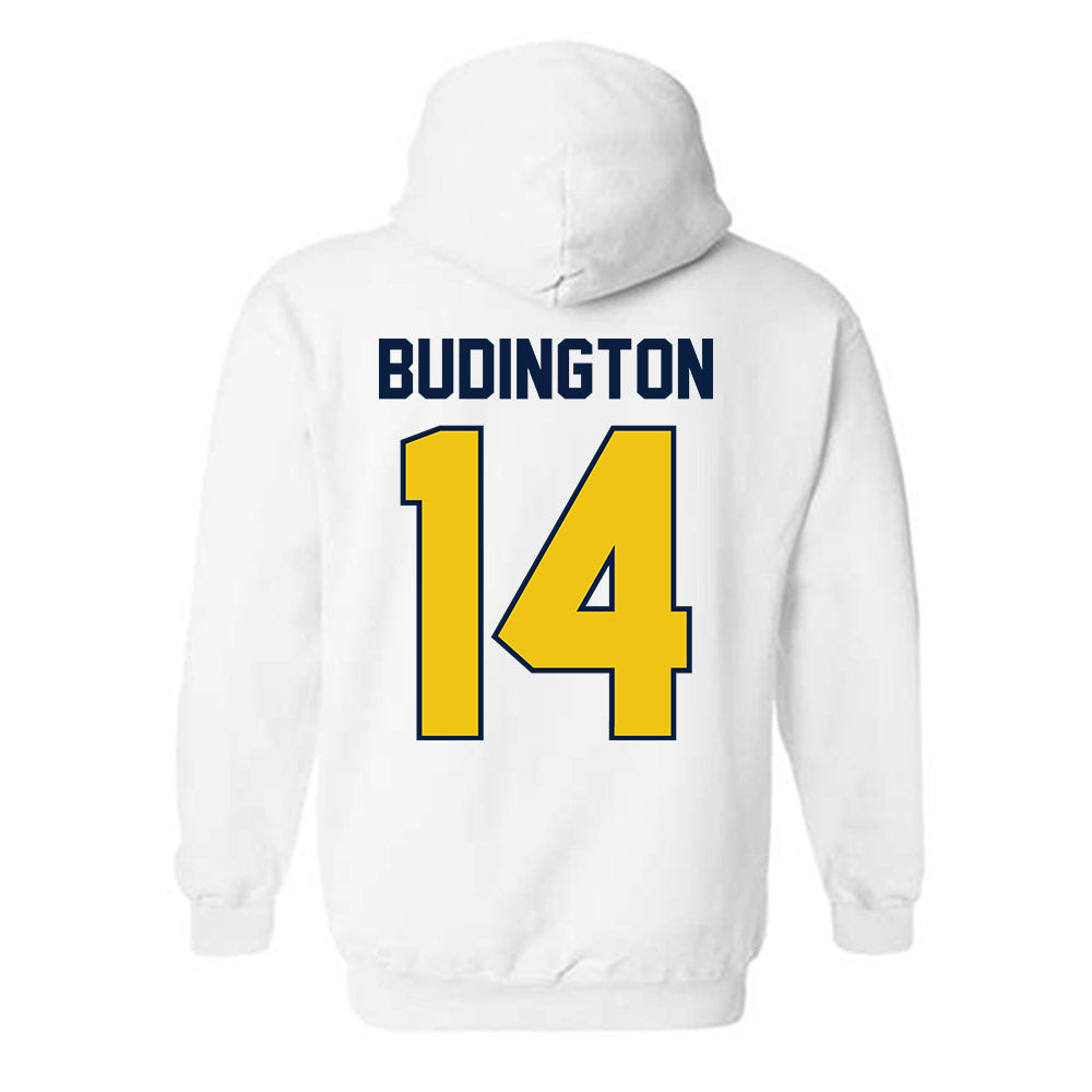 Michigan - NCAA Men's Lacrosse : Joseph Budington - Classic Shersey Hooded Sweatshirt-2