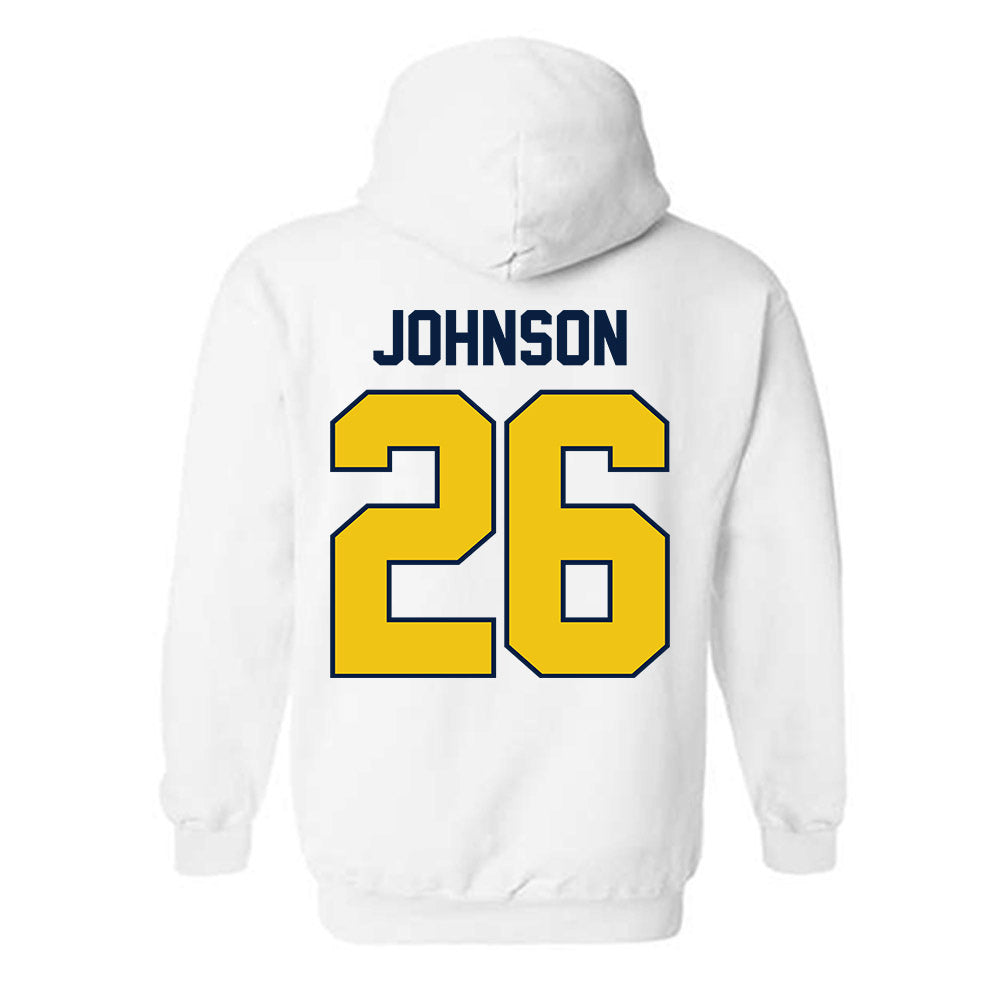 Michigan - NCAA Football : Donovan Johnson - Classic Shersey Hooded Sweatshirt-1