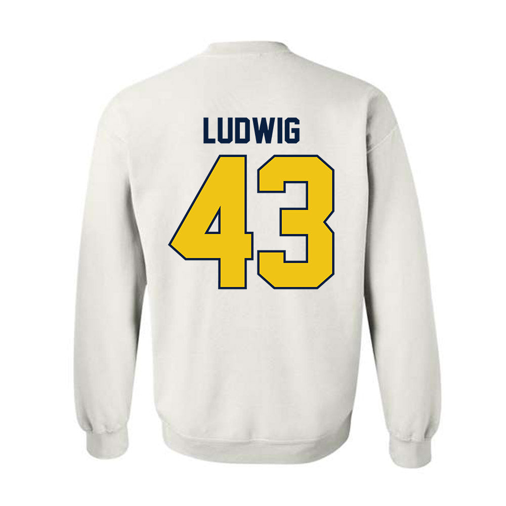 Michigan - NCAA Football : Zach Ludwig - Classic Shersey Crewneck Sweatshirt-1