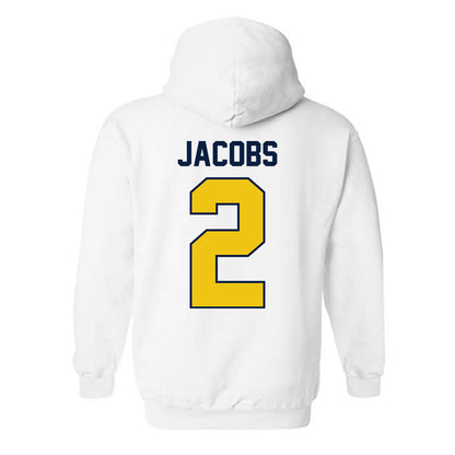 Michigan - NCAA Women's Volleyball : Allison Jacobs - Classic Shersey Hooded Sweatshirt-2