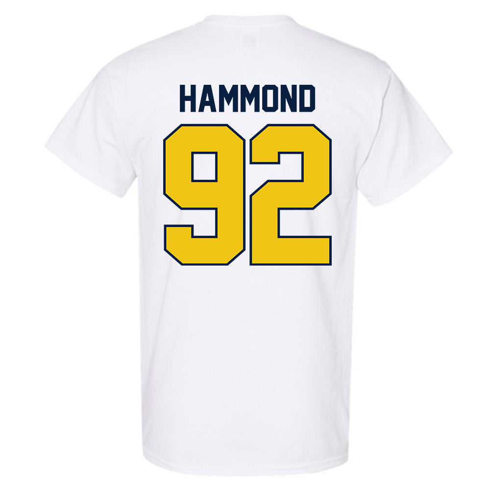 Michigan - NCAA Football : Ted Hammond - Classic Shersey T-Shirt-1