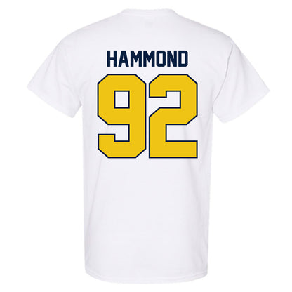 Michigan - NCAA Football : Ted Hammond - Classic Shersey T-Shirt-1