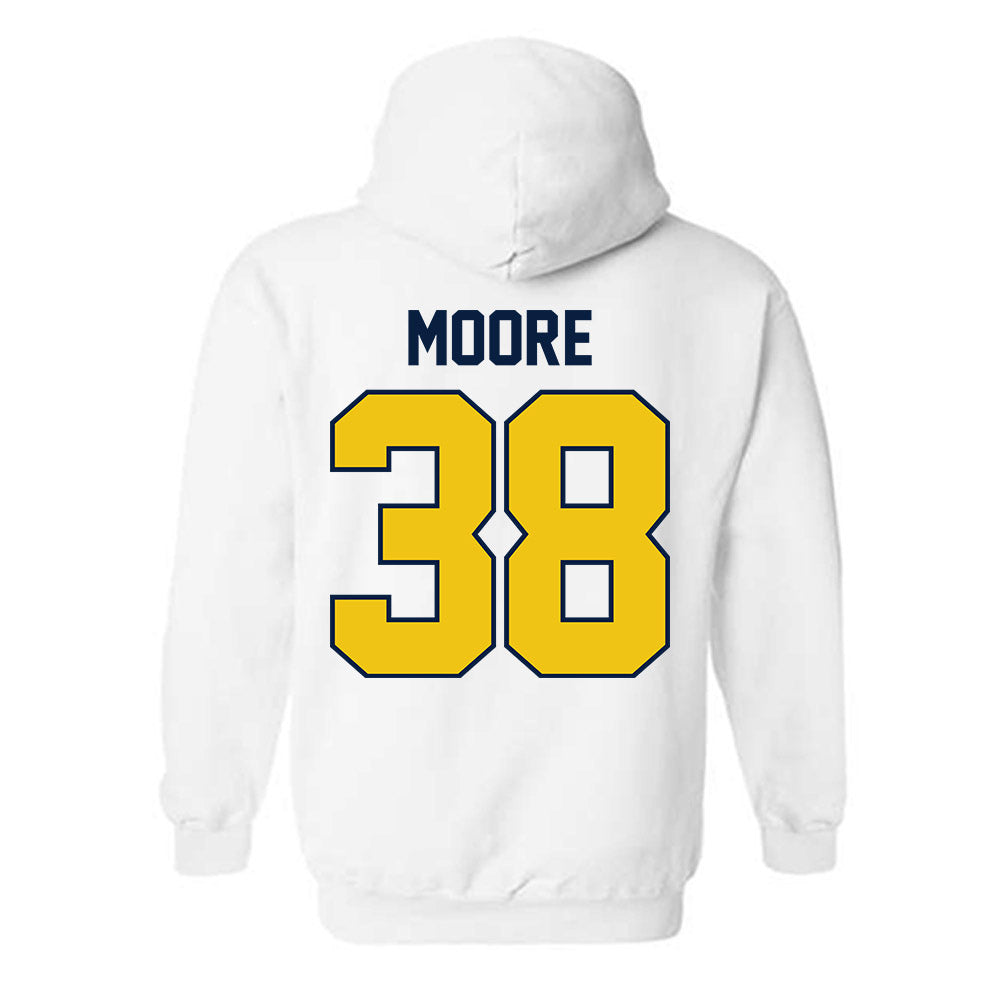 Michigan - NCAA Baseball : Slade Moore - Classic Shersey Hooded Sweatshirt-2