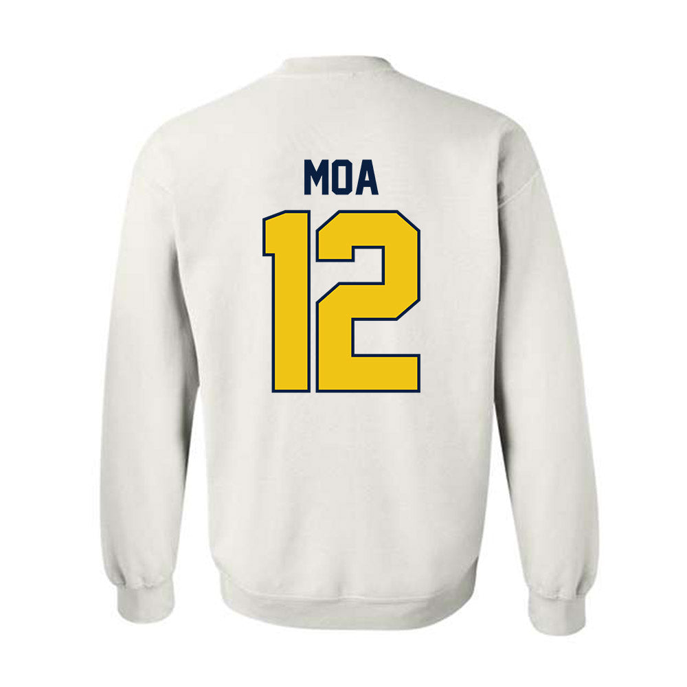 Michigan - NCAA Football : Salesi Moa - Classic Shersey Crewneck Sweatshirt-2