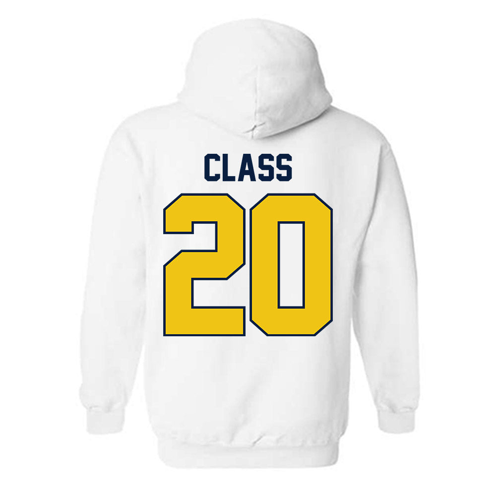 Michigan - NCAA Women's Lacrosse : Ava Class - Classic Shersey Hooded Sweatshirt-1