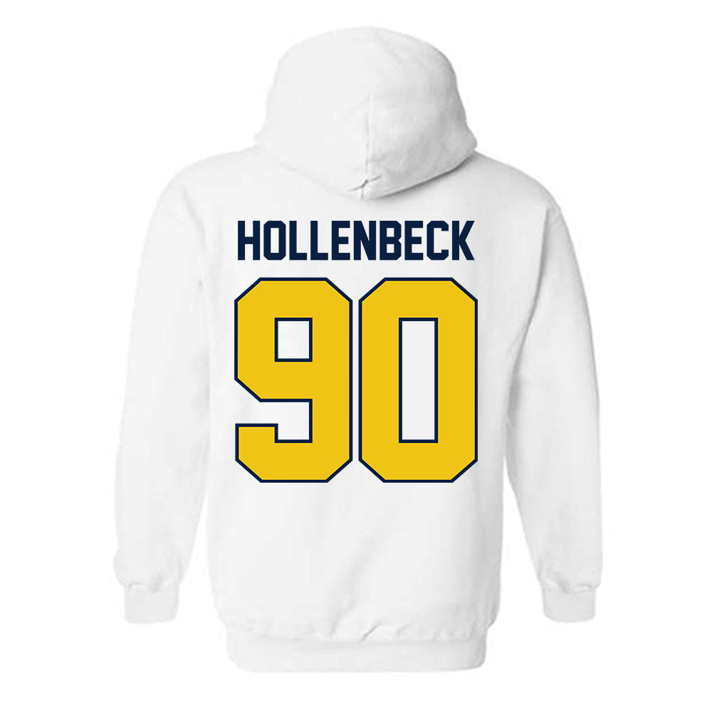 Michigan - NCAA Football : Hudson Hollenbeck - Classic Shersey Hooded Sweatshirt-1
