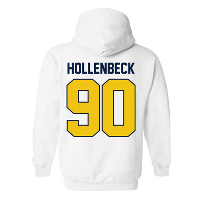 Michigan - NCAA Football : Hudson Hollenbeck - Classic Shersey Hooded Sweatshirt-1