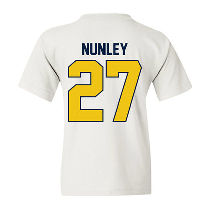 Michigan - NCAA Football : Ernest Nunley - Classic Shersey Youth T-Shirt-2