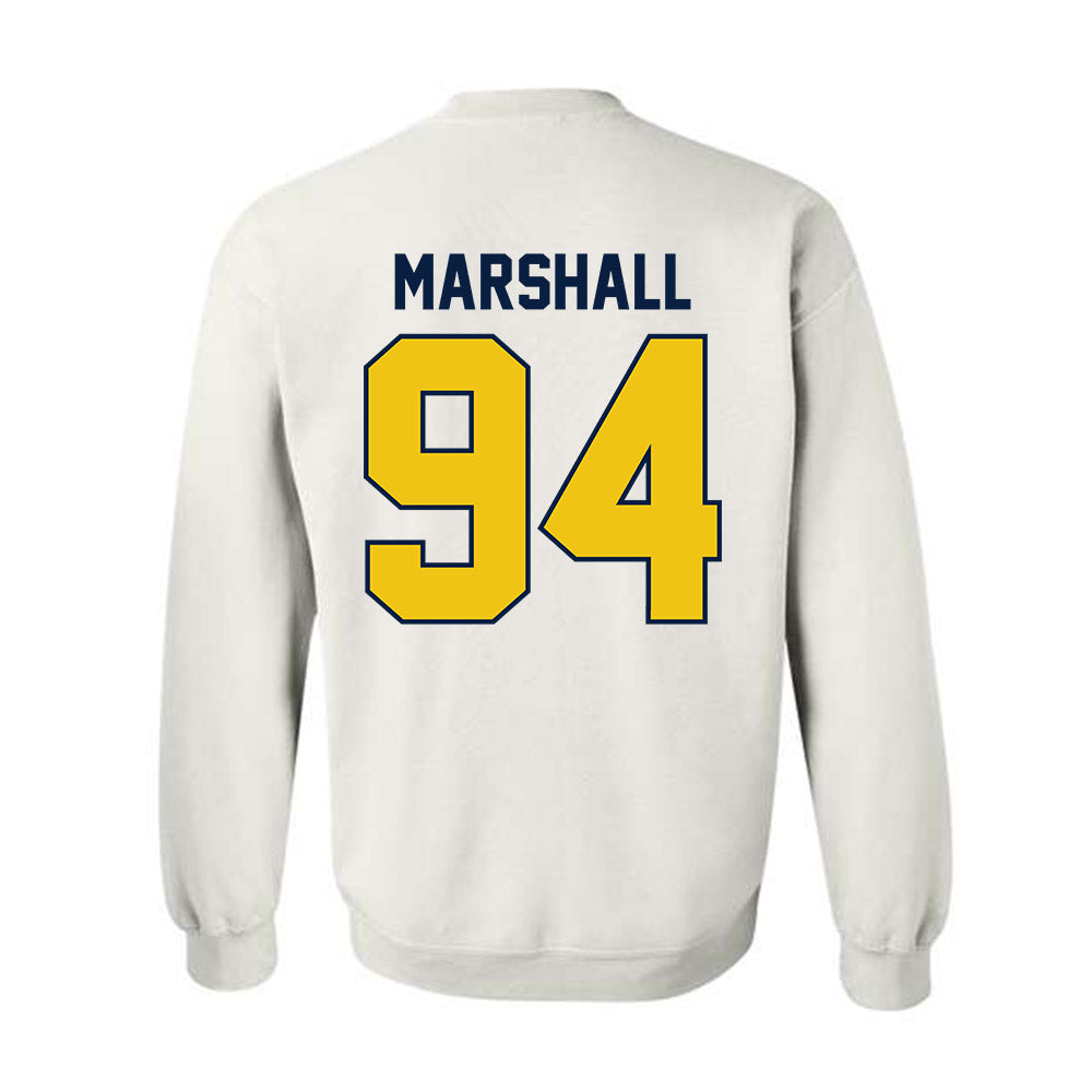 Michigan - NCAA Football : Nate Marshall - Classic Shersey Crewneck Sweatshirt-2