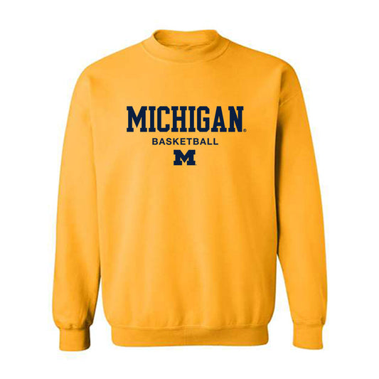 Michigan - NCAA Women's Basketball : Aaiyanna Dunbar - Classic Shersey Crewneck Sweatshirt-0