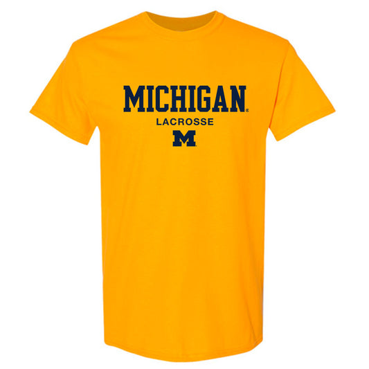 Michigan - NCAA Women's Lacrosse : Truus van Wees - Classic Shersey T-Shirt-0