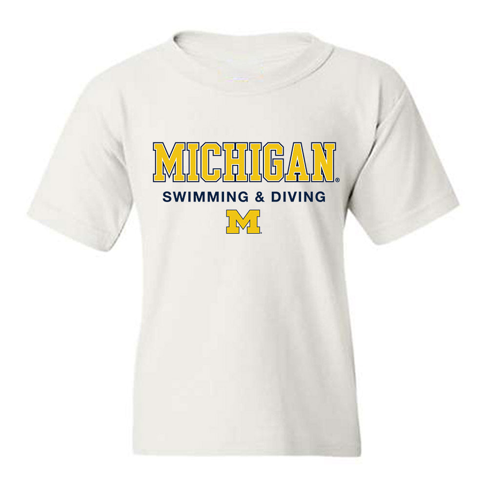 Michigan - NCAA Women's Swimming & Diving : Bella Sims - Classic Shersey Youth T-Shirt-0