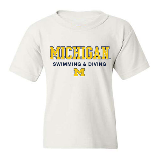 Michigan - NCAA Women's Swimming & Diving : Bella Sims - Classic Shersey Youth T-Shirt-0