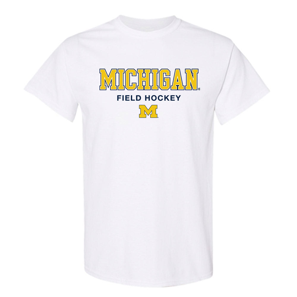 Michigan - NCAA Women's Field Hockey : Claire Taylor - Classic Shersey T-Shirt-0