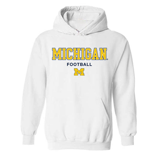 Michigan - NCAA Football : Sam Baron - Classic Shersey Hooded Sweatshirt-0