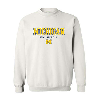 Michigan - NCAA Women's Volleyball : Carly Greskovics - Classic Shersey Crewneck Sweatshirt-0