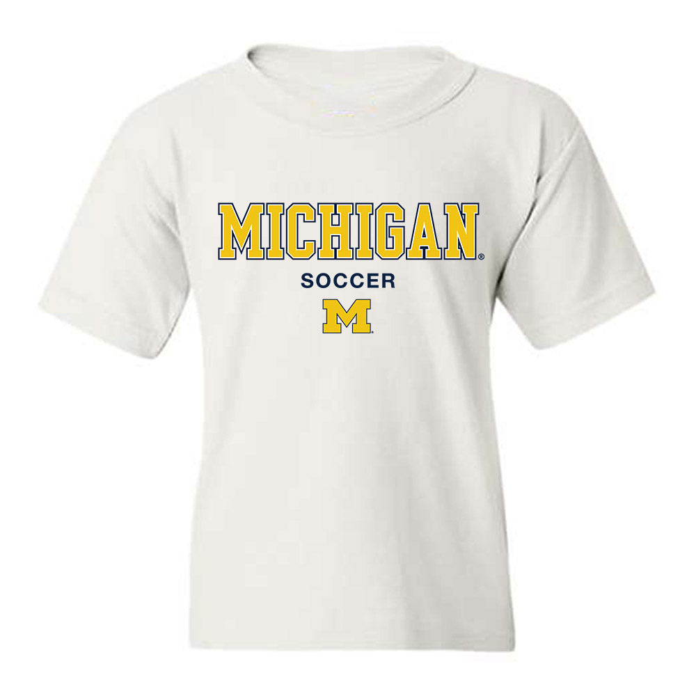 Michigan - NCAA Women's Soccer : Aniyah League - Classic Shersey Youth T-Shirt-0