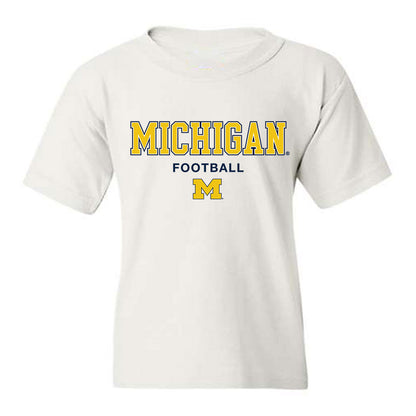 Michigan - NCAA Football : Gary Stacy - Classic Shersey Youth T-Shirt-0