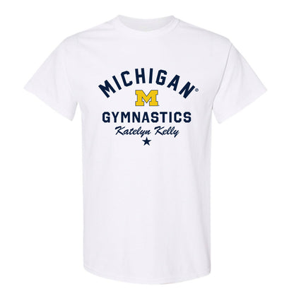 Michigan - NCAA Women's Gymnastics : Katelyn Kelly - Classic Shersey T-Shirt-0