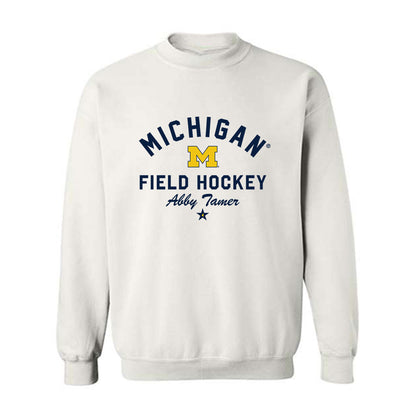 Michigan - NCAA Women's Field Hockey : Abby Tamer - Classic Shersey Crewneck Sweatshirt-0