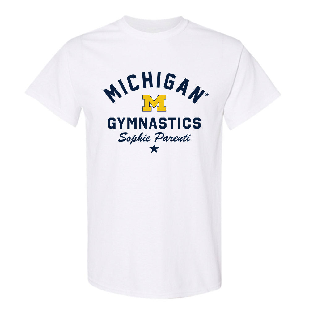 Michigan - NCAA Women's Gymnastics : Sophie Parenti - Classic Shersey T-Shirt-0