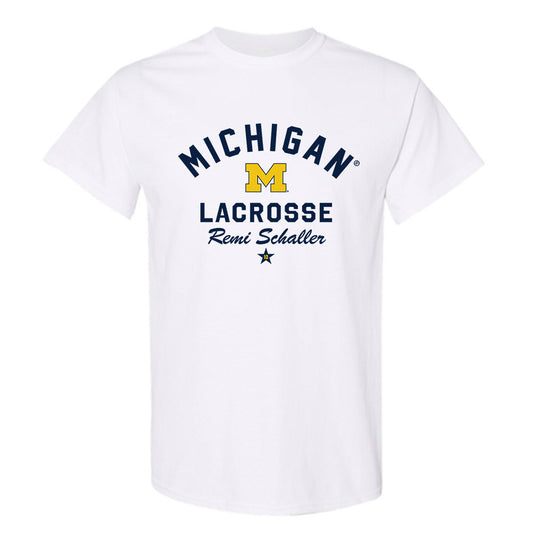 Michigan - NCAA Women's Lacrosse : Remi Schaller - Classic Shersey T-Shirt-0
