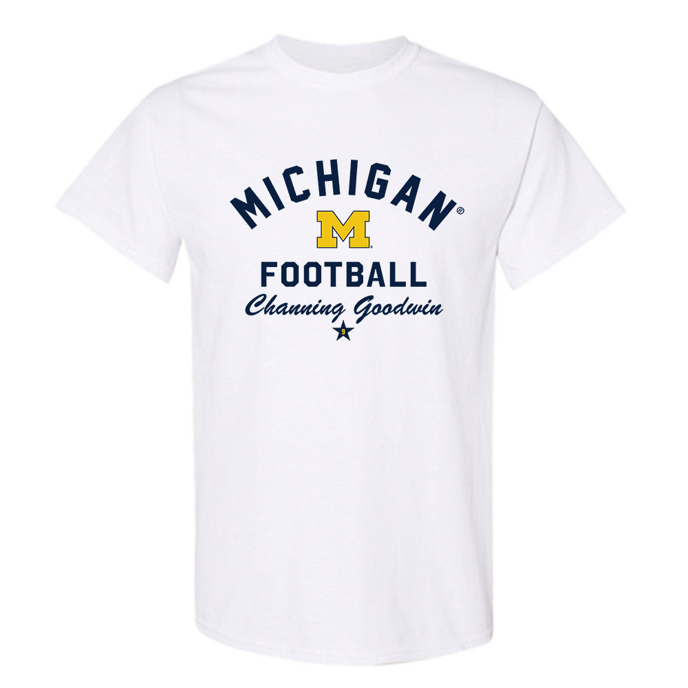 Michigan - NCAA Football : Channing Goodwin - Classic Shersey T-Shirt-0