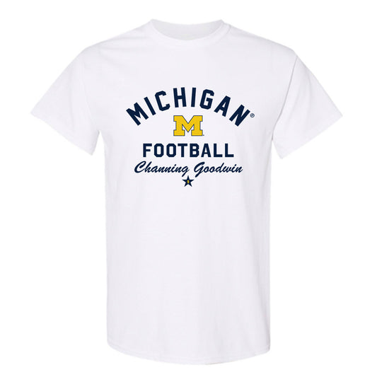 Michigan - NCAA Football : Channing Goodwin - Classic Shersey T-Shirt-0