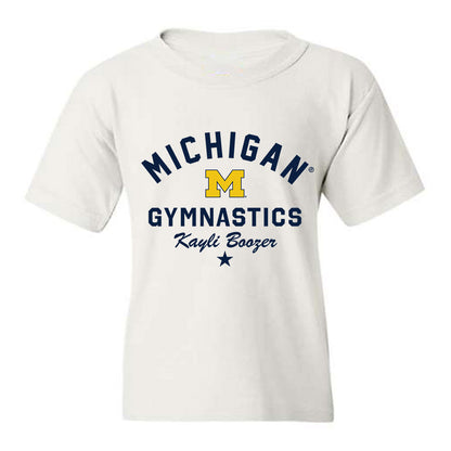 Michigan - NCAA Women's Gymnastics : Kayli Boozer - Classic Shersey Youth T-Shirt-0