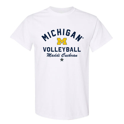 Michigan - NCAA Women's Volleyball : Maddi Cuchran - Classic Shersey T-Shirt-0
